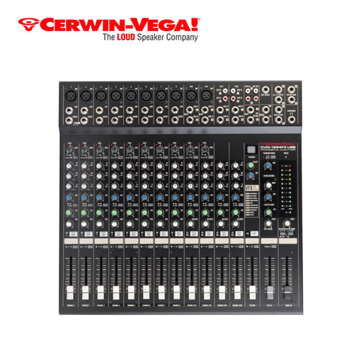 써윈베가 프로페셔널 오디오 믹서 CVM-1624FXUSB 16채널 리마운터블 믹서