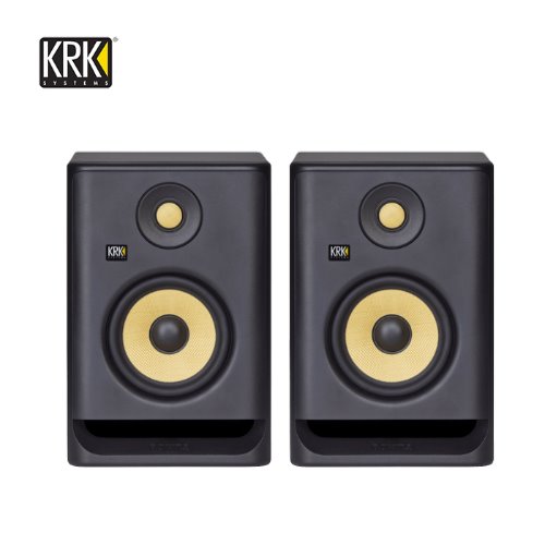 [KRK] RP5 G4 5인치 니어필드 스튜디오 모니터 스피커 2통 (1조) - 블랙